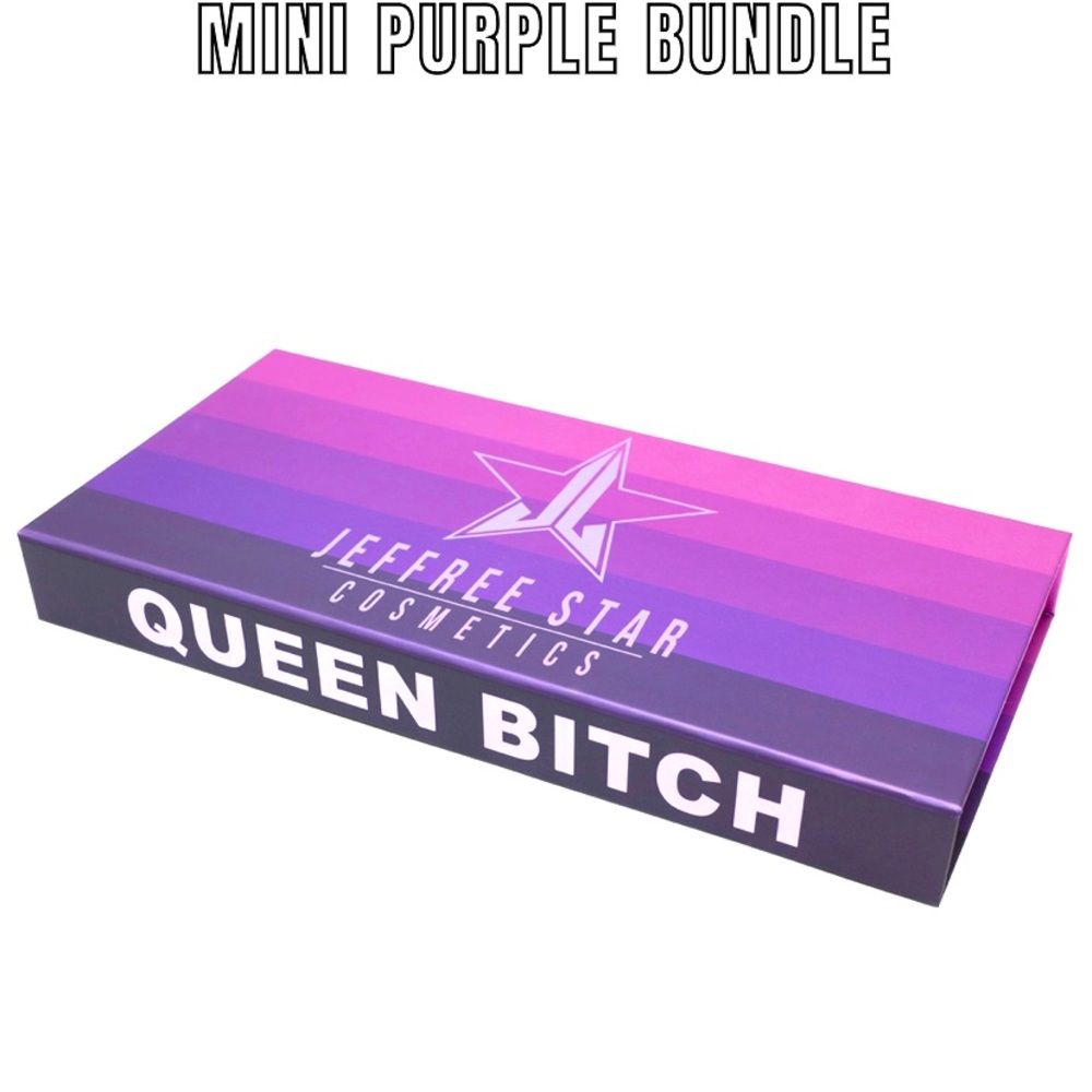 Jeffree Star Queen Bitch mini purple lip bundle